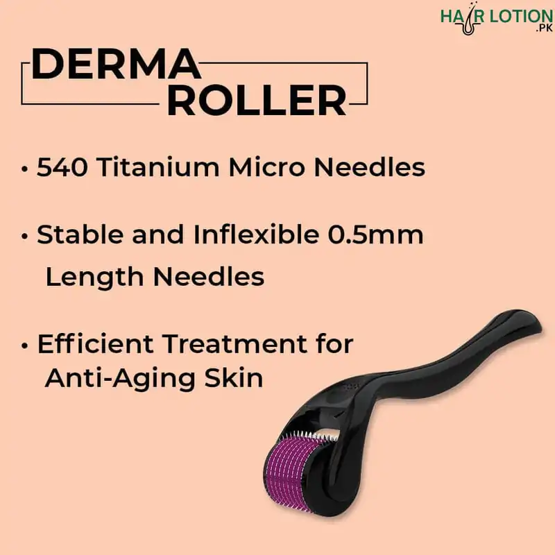 derma roller size for hair regrowth