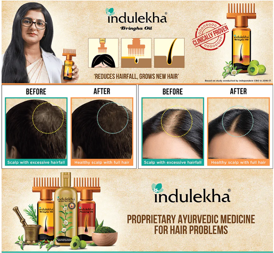 Indulekha Bringha Hair Oil