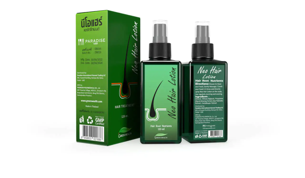 Green Wealth Neo Hair Lotion Made in Thailand - HairLotion